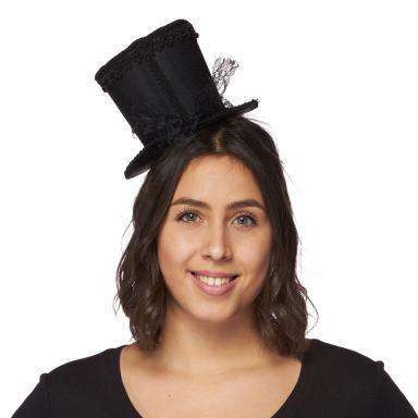 Mini Burlesque Gothic Hat | NYC Costume Hat | Costume Headwear Shop