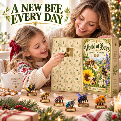 🐝World of Bees 2026 Advent Calendar | 24 Unique Acrylic Ornaments