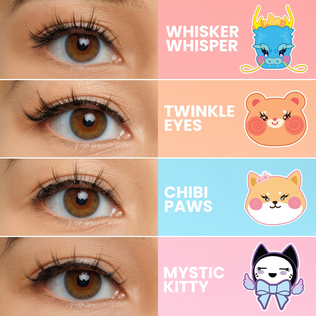 Chibi Manga Premium - 3D Faux Mink Lashes | Costume Makeup NYC | SFX Makeup Shop