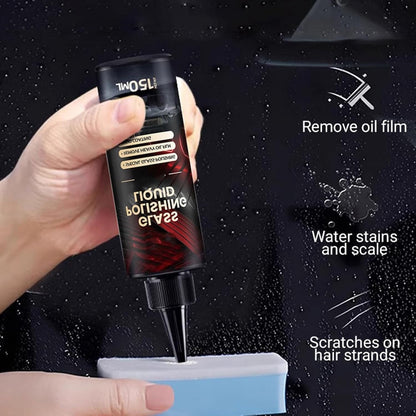 Auto Glass Scratch Care Polishing Fluid – Scratch-Free, Liquid Glass Car Polish, D1 Glass Polishing Liquid for Minor Scratches Long-Lasting Protection