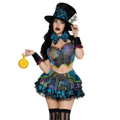 Darling Mad Hatter Women's Costume | NYC Halloween Costume Shop | Sexy Costume for Women