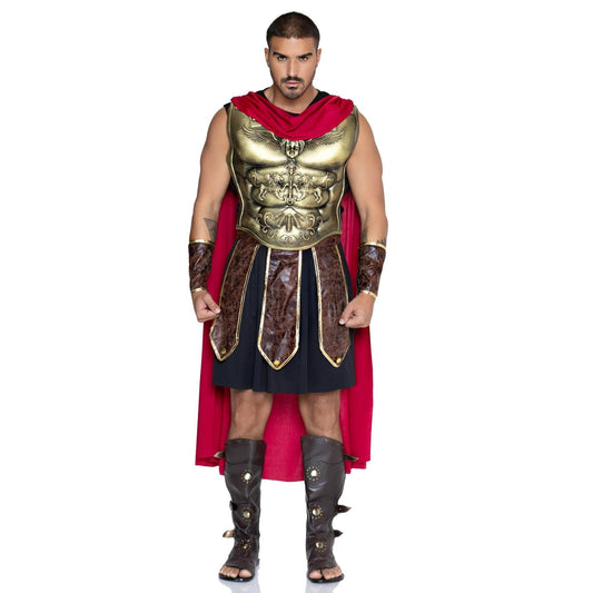 Men's Battle Gladiator 5 Piece Costume | Mens Halloween Costume NYC | Cosplay Costume Shop