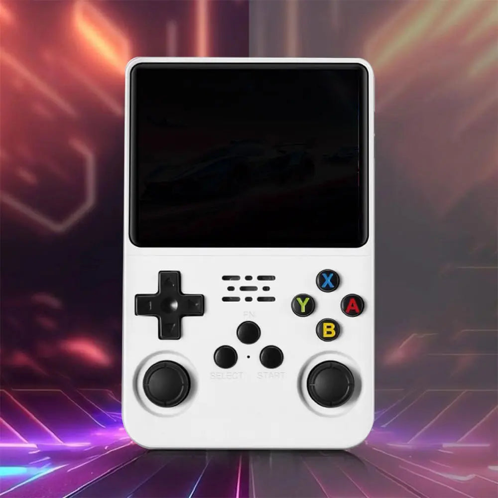 R36S Retro Handheld Game Console – 3.5' IPS Screen, Linux System, 3000mAh Battery, Preloaded Games