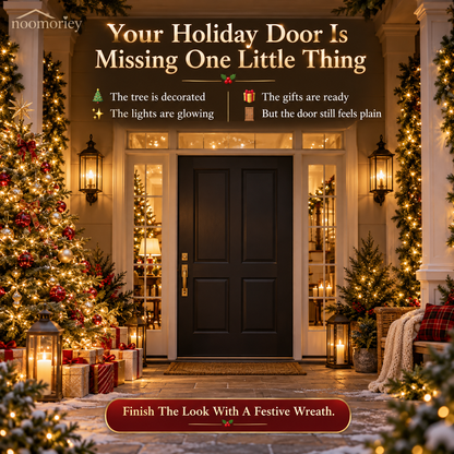 ⛄ Let It Snow Christmas Snowman Wreath
