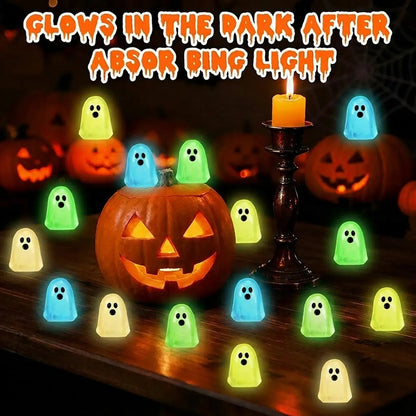 🔥LAST DAY 50% OFF - Glow-in-the-Dark Cute Ghost Resin Bead Set
