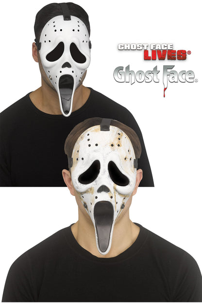 Ghost Face Hockey Mask | Halloween Mask NYC | Costume Mask Shop