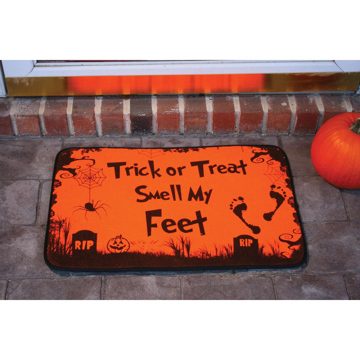 Unwelcoming Halloween Doormat
