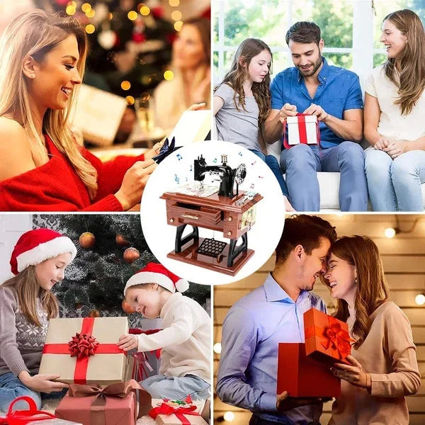 🎊Mother's Day Special Offer🔥Mini Sewing Machine Music Box
