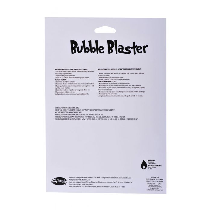 Spooky Ghost Bubble Blaster | Costume Accessory NYC | Cosplay Accessories