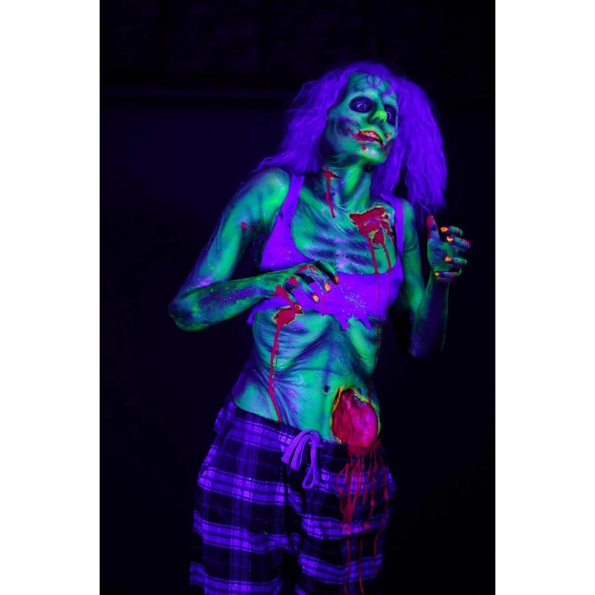 Glowing Ghoul Luttra Standing Prop