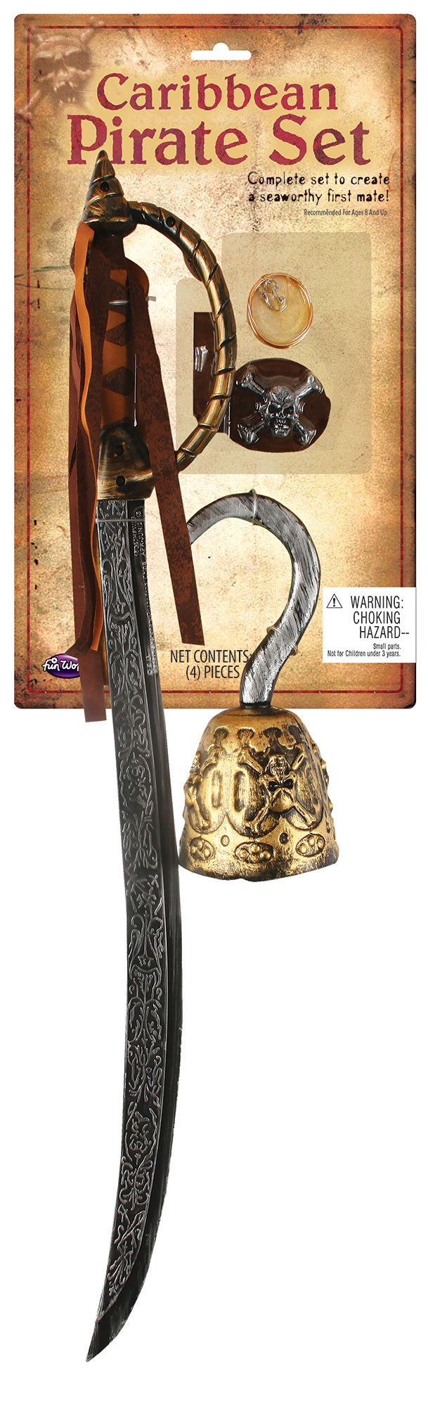 Caribbean Pirate Set | Costume Accessory NYC | Cosplay Accessories