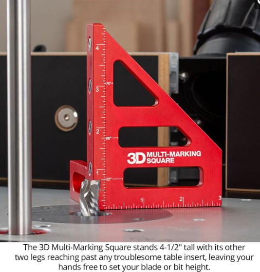3D Multi-Marking Square