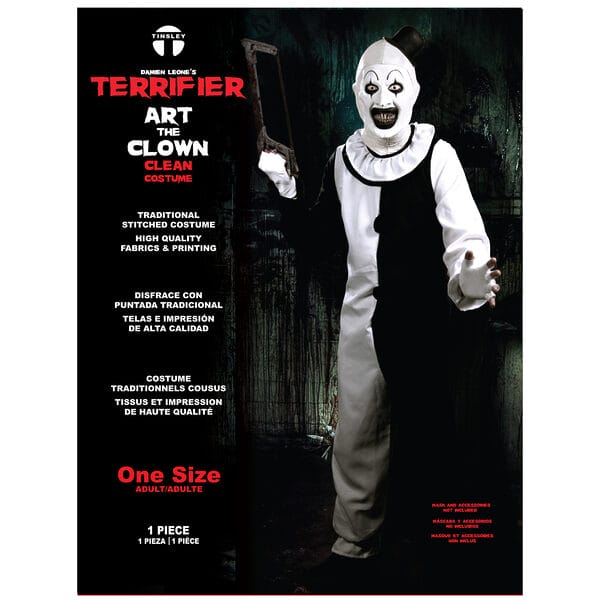 Terrifier Art the Clown Deluxe Costume | Halloween Costume NYC | Cosplay Costume Shop