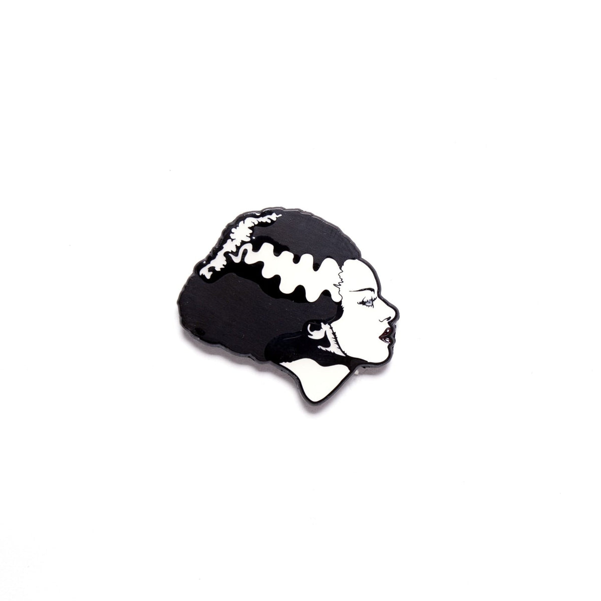 Bride of Frankenstein Enamel Pin | Horror Collectible Gift | NYC Halloween Store