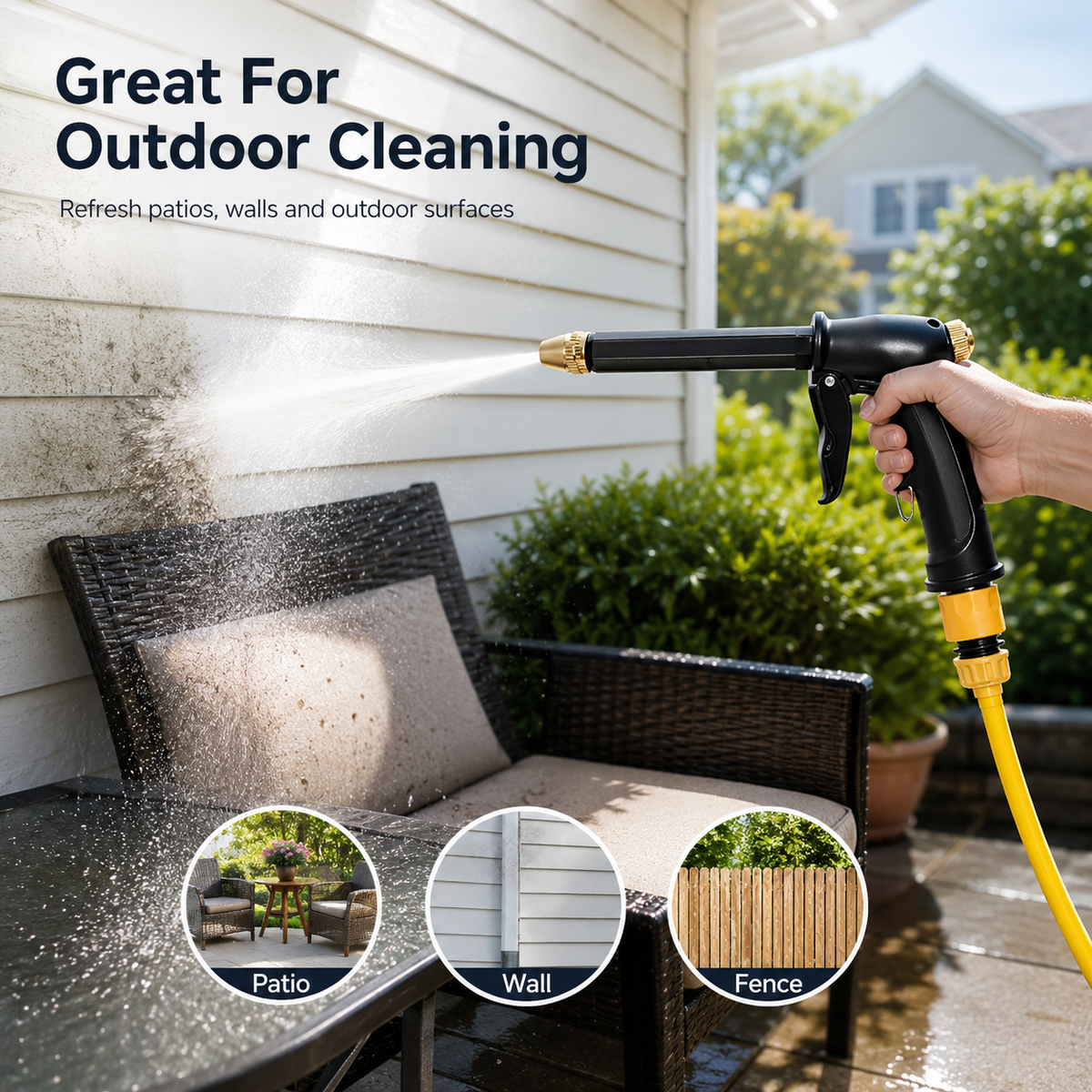 💦🚗Portable High Pressure Water Sprayer