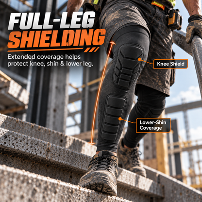 Play Harder, Stay Injury-Free! Pro Honeycomb Full-Leg Guard 🏀🛡️