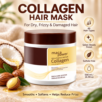 ✨Collagen Hair Mask – Repair for Dry, Frizzy & Damaged Hair
