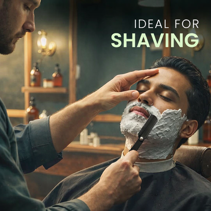 🔥⏰Hot Sale 49% OFF - Men's Professional Straight Razor Barber Kit - 100 Blades