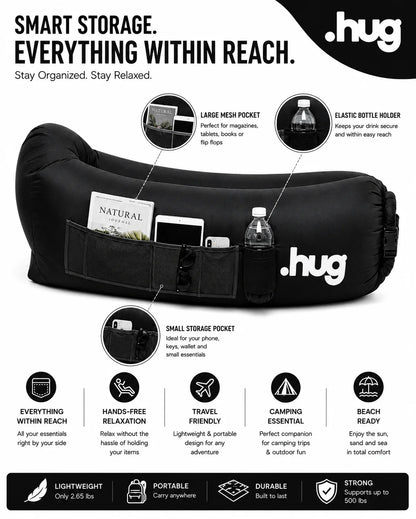 ●hug™ Inflatable Lounger