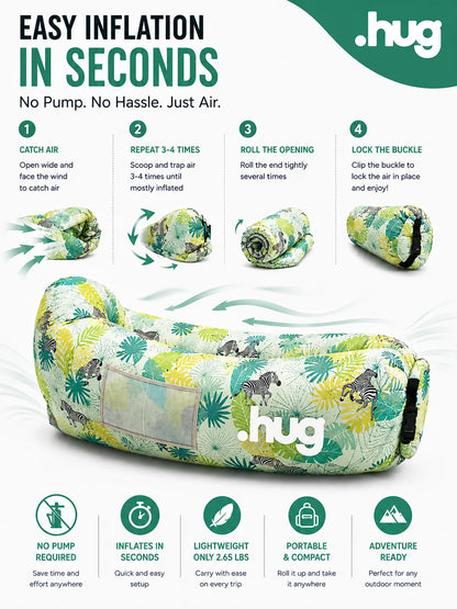 ●hug™ Inflatable Lounger