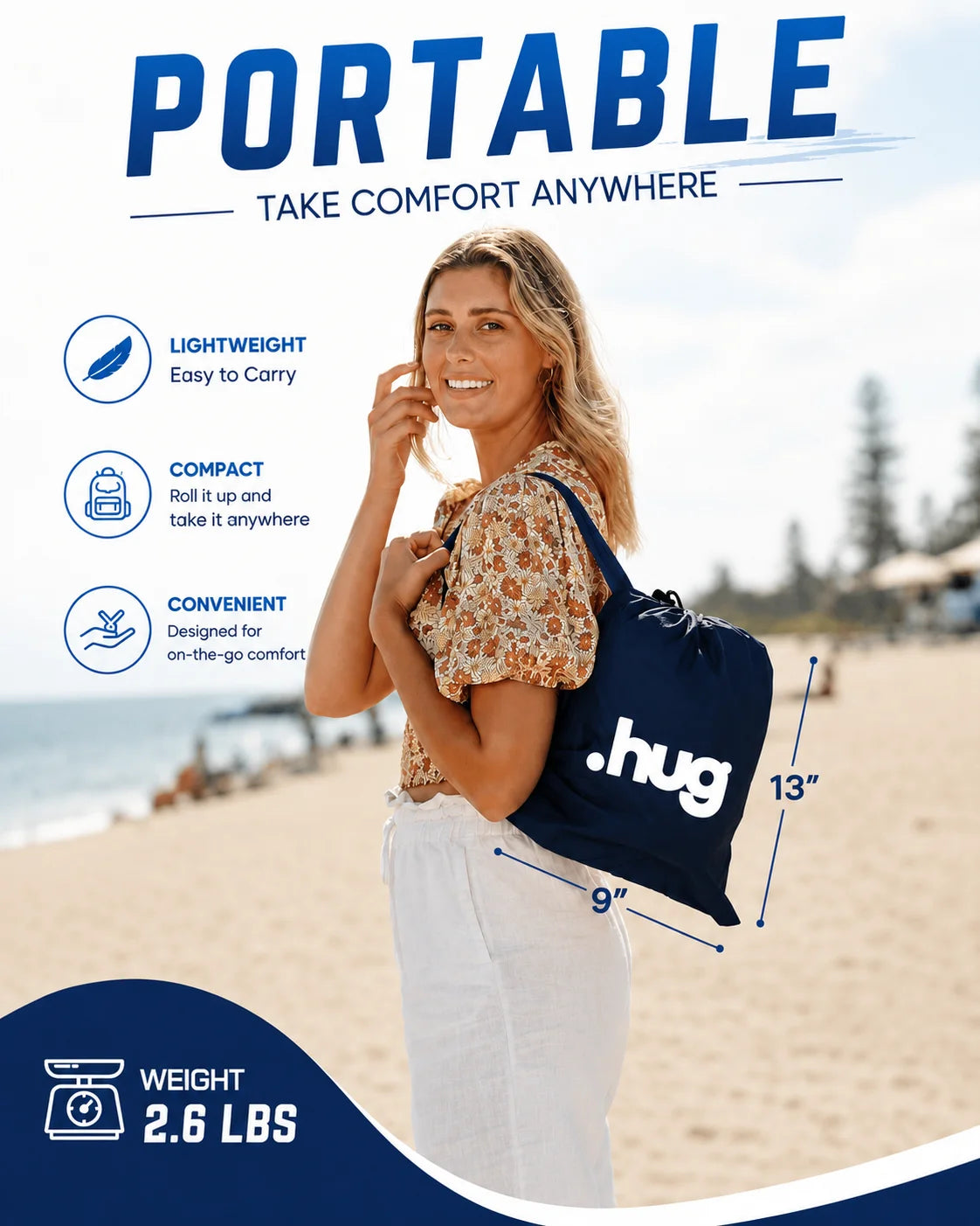 ●hug™ Inflatable Lounger
