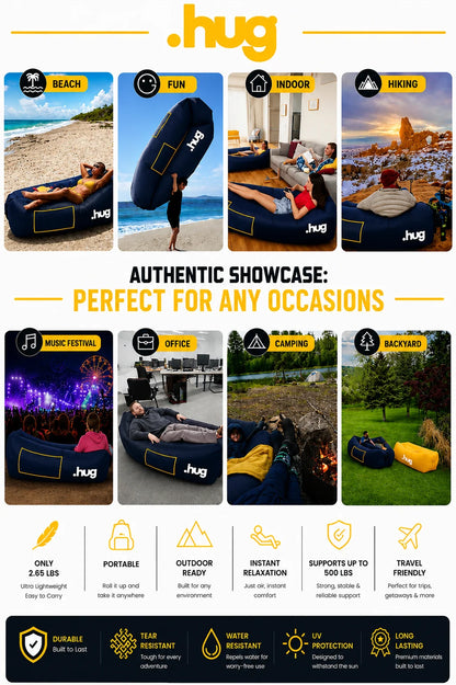 ●hug™ Inflatable Lounger