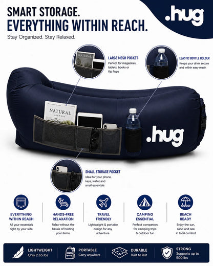 ●hug™ Inflatable Lounger