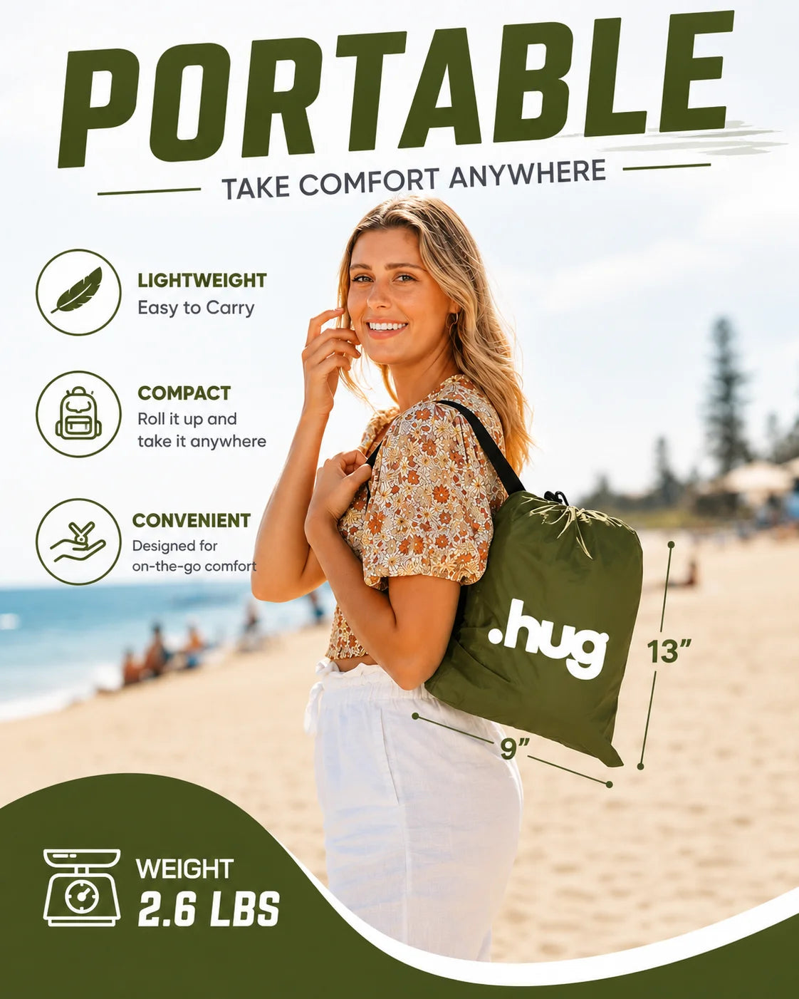 ●hug™ Inflatable Lounger