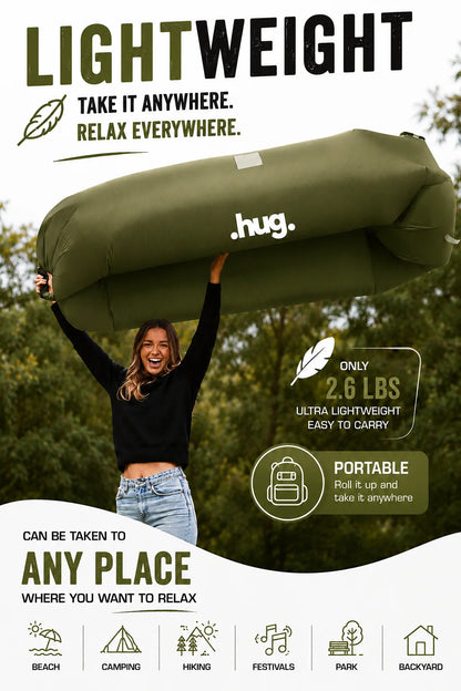 ●hug™ Inflatable Lounger