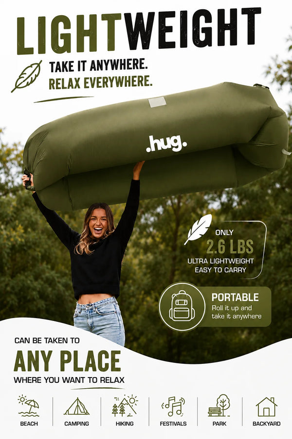 ●hug™ Inflatable Lounger