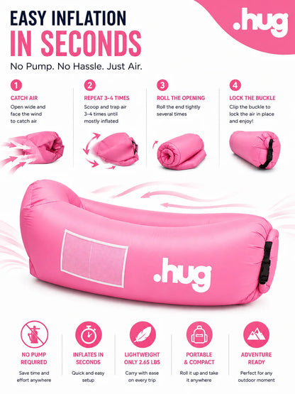 ●hug™ Inflatable Lounger