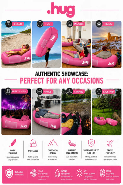 ●hug™ Inflatable Lounger