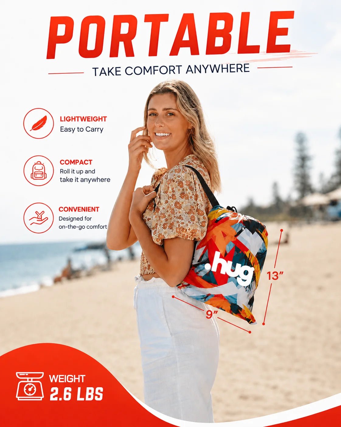 ●hug™ Inflatable Lounger