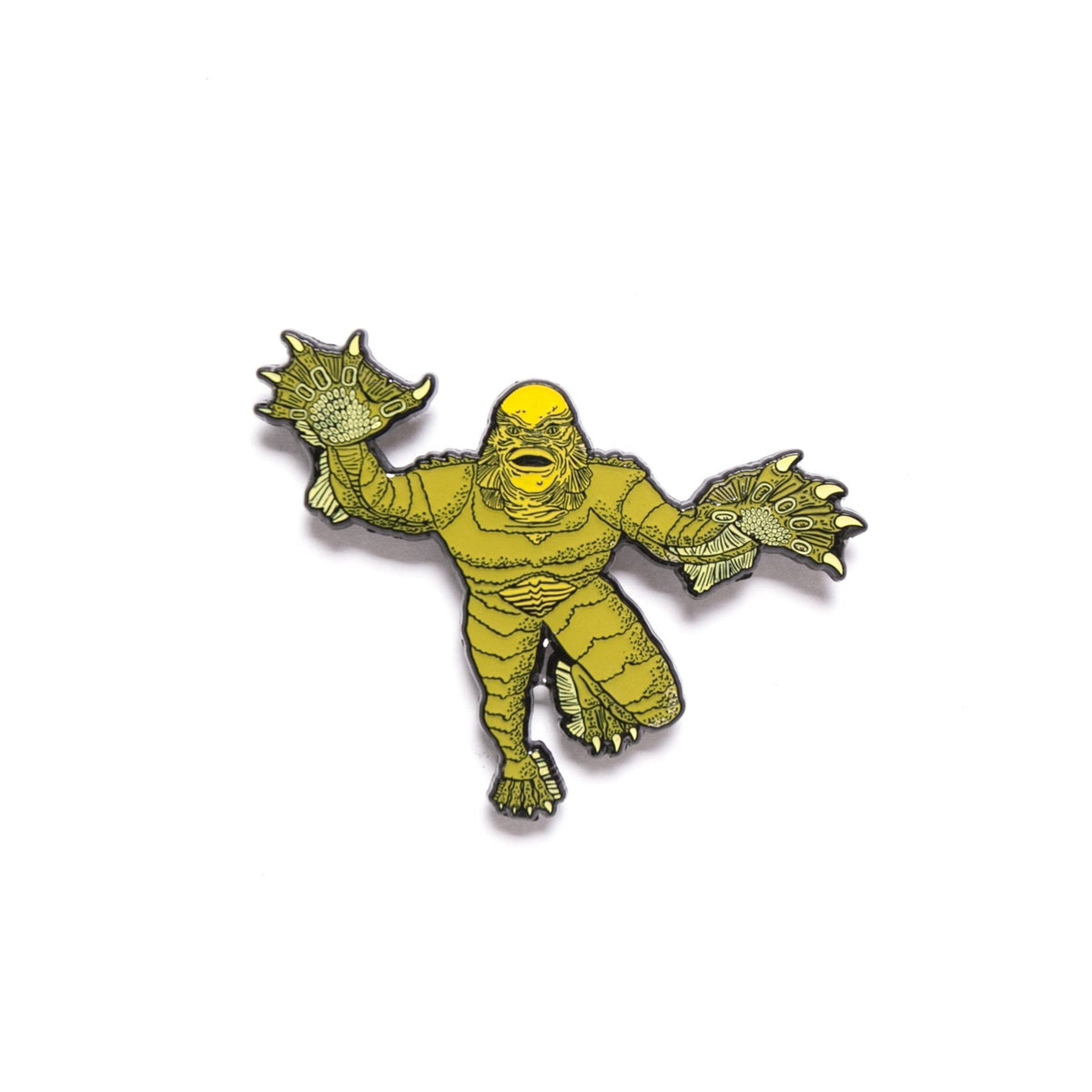 Pouncing Creature Enamel Pin | Horror Collectible Gift | NYC Halloween Store