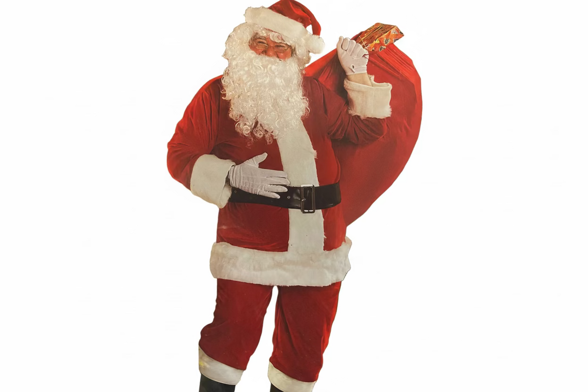 Velour Santa Suit | Halloween Costume NYC | Cosplay Costume Shop