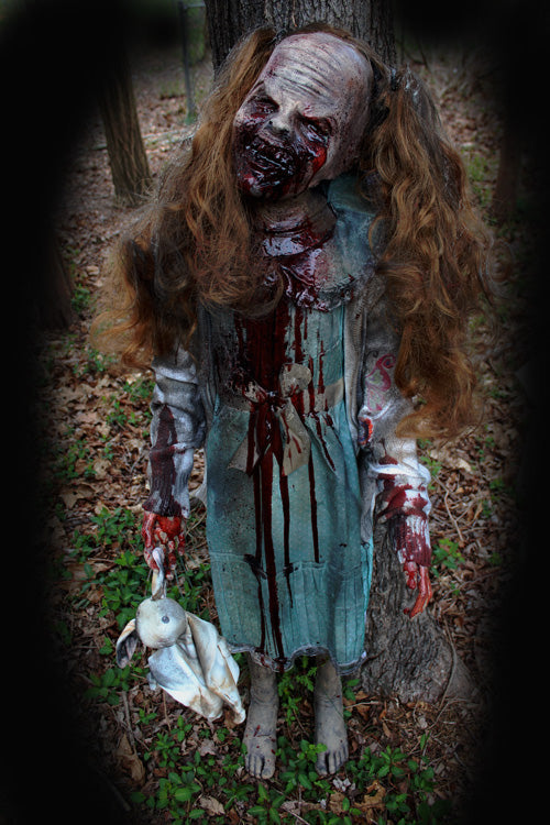"Darla" - Life Sized Undead Prop | Haunted House Prop NYC | Halloween Prop Store