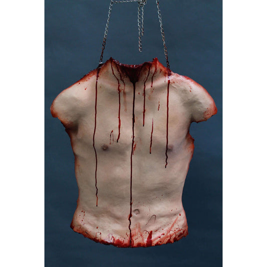 Human Torso Skin Prop in Pale