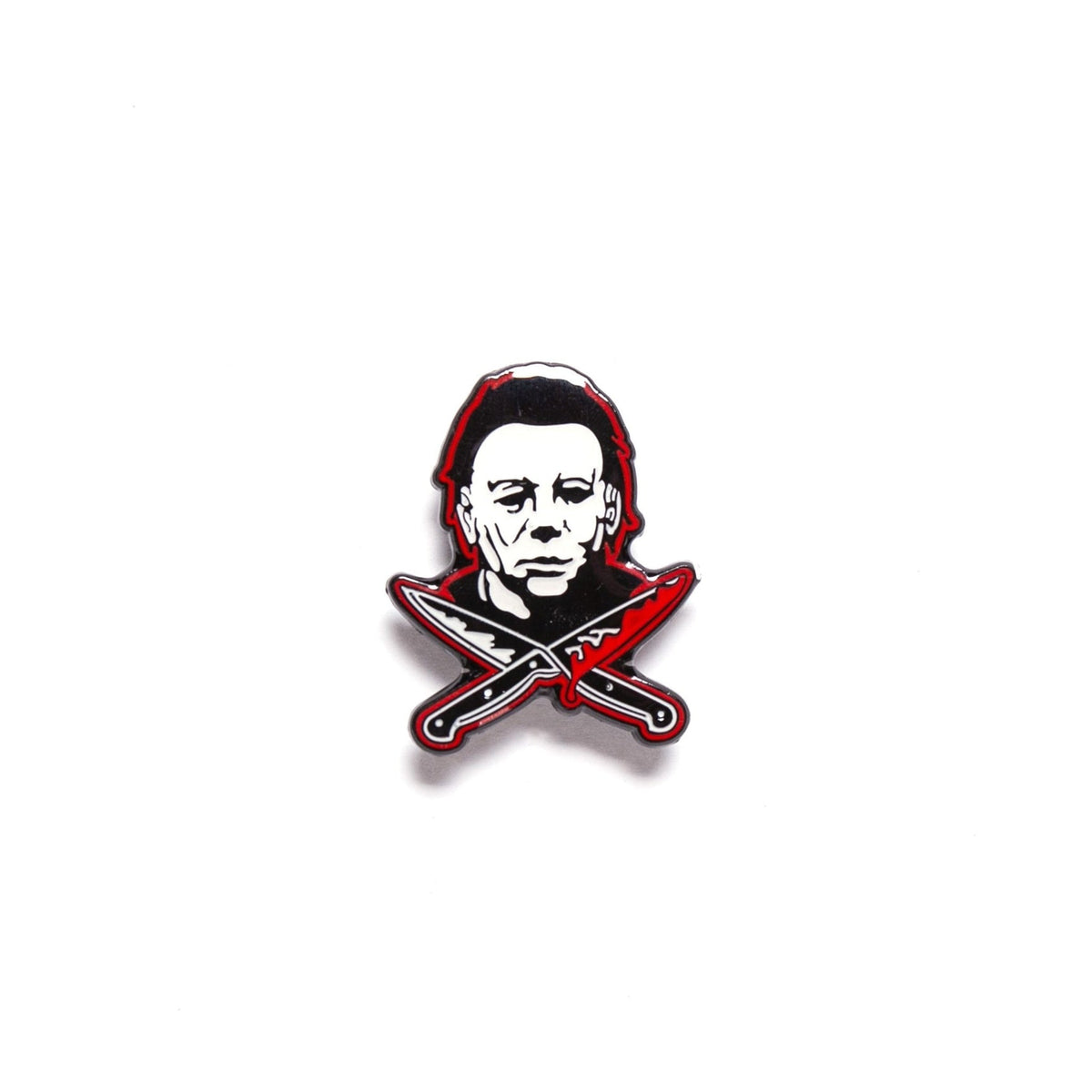 Michael Myers Knives Enamel Pin | Horror Collectible Gift | NYC Halloween Store
