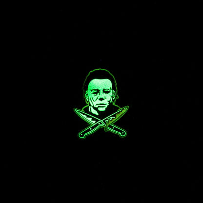 Michael Myers Knives Enamel Pin | Horror Collectible Gift | NYC Halloween Store