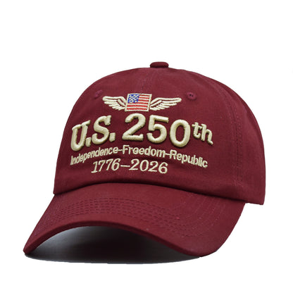 🔥Celebrates the U.S. 250th Anniversary Retro Washed Cap