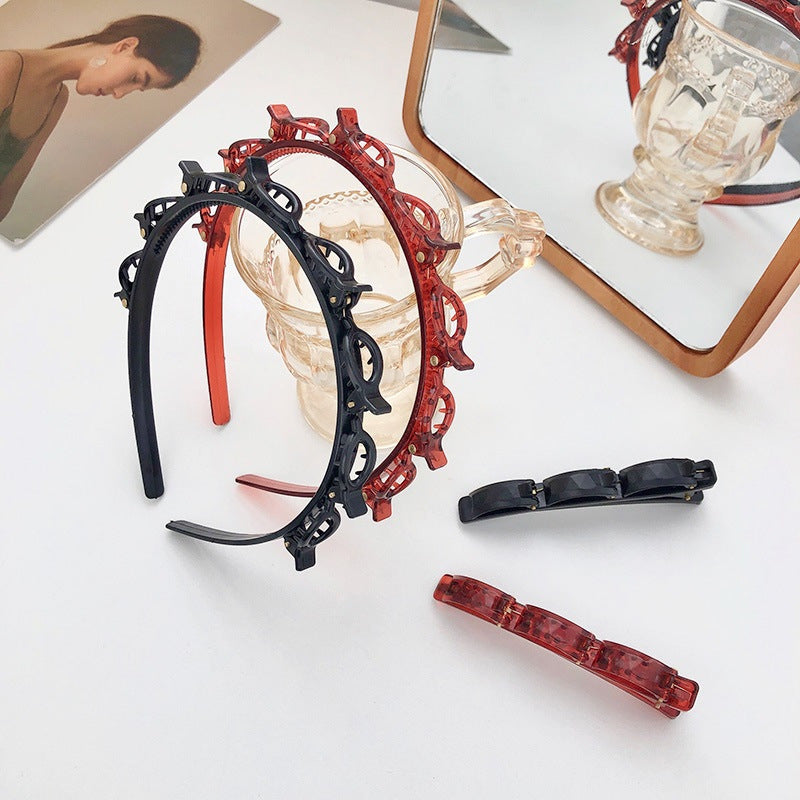 Women's Lacholin Minimalist Resin Headbands (4-Pack)