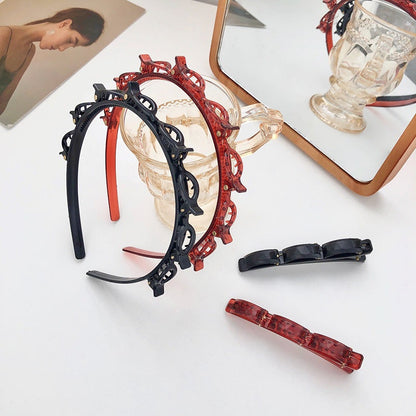 Women's Lacholin Minimalist Resin Headbands (4-Pack)