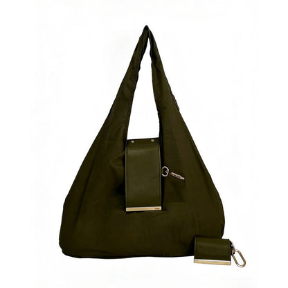 Foldable Keychain Tote Bag for Shopping & Travel
