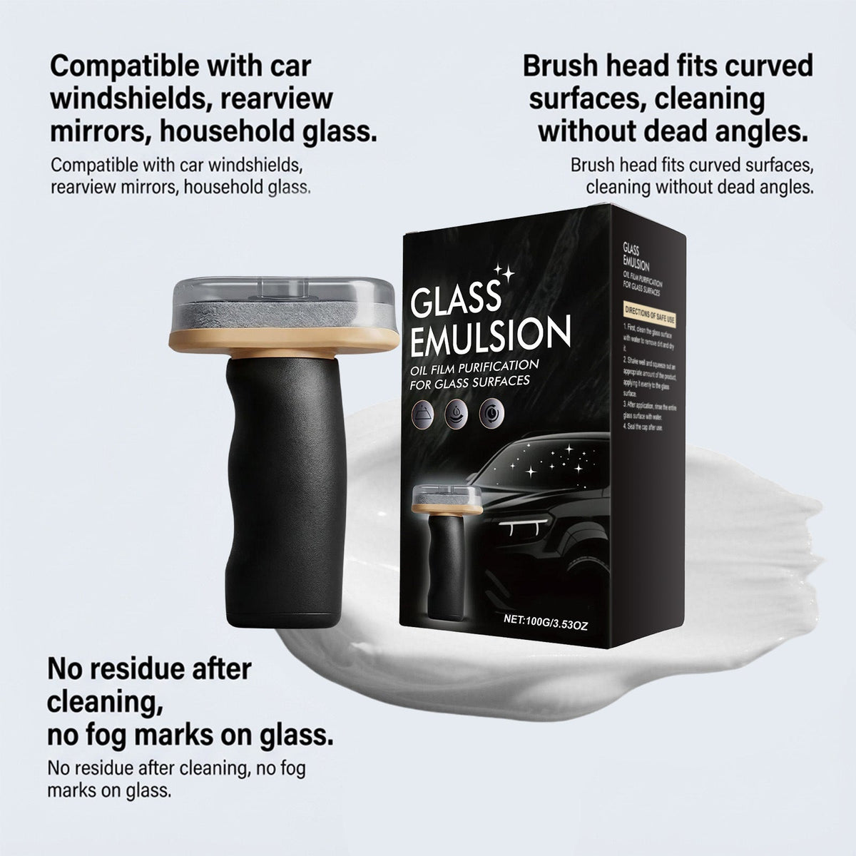 🔥LAST DAY 48% OFF - Glass Oil Film Cleaner