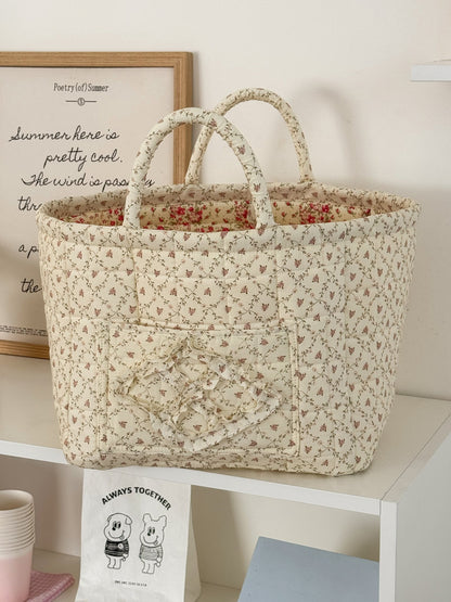 🚗Multi-Purpose Fabric Car Storage Basket with Handle | Foldable & Washable
