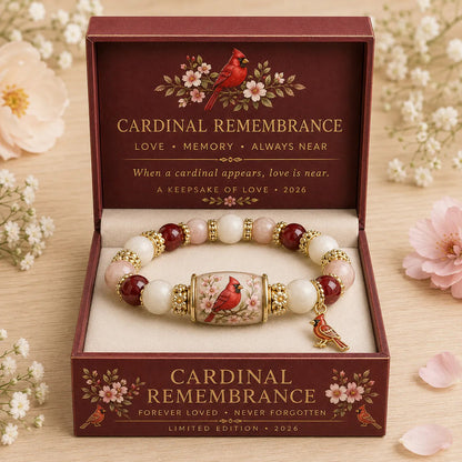 ❤ Love, Remembrance & Cardinal Blessings 🕊️ | 2026 Limited Edition Bracelet