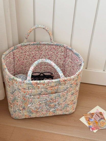 🚗Multi-Purpose Fabric Car Storage Basket with Handle | Foldable & Washable