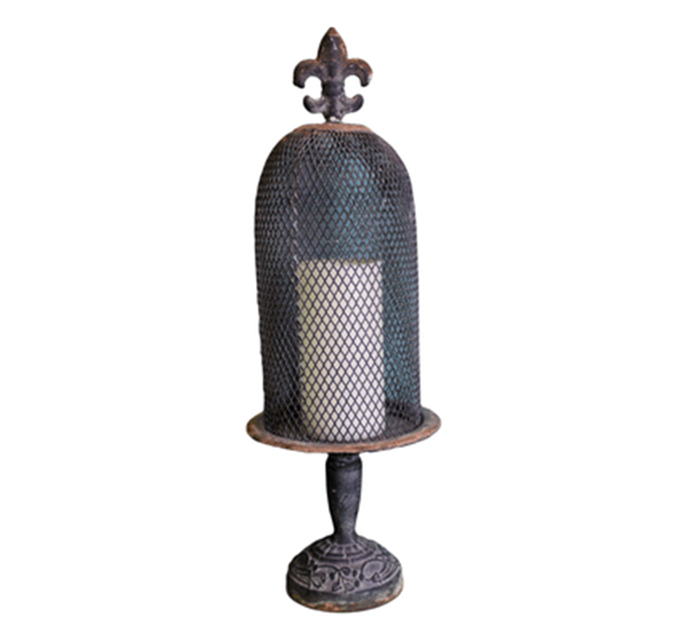 Rusted Candle Holder