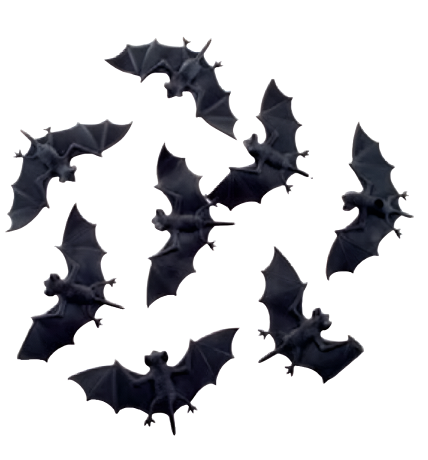 Small Black Bat Prop