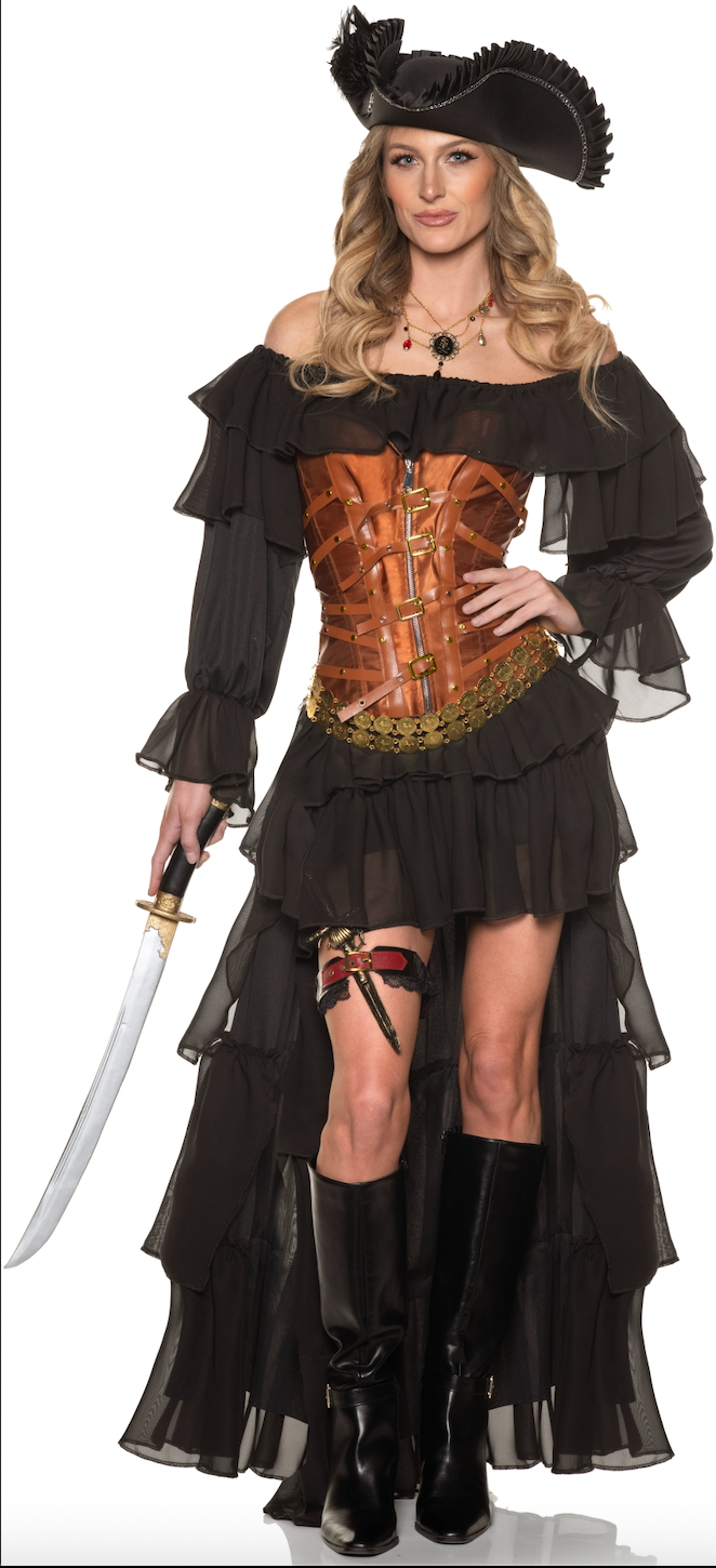 Blackheart Women's Sexy Pirate Costume | NYC Halloween Costume Shop | Sexy Costume for Women